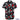 Custom cotton Hawaiian Military shirts. Black base with hibiscus flowers and planes.