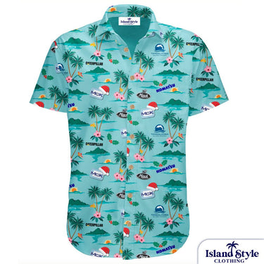 Brendan McKenna Earthmoving | Custom Christmas Hawaiian Shirts