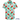 For the ADF PICC23 Pacific Island Cricket Tournament Challenge - held in Fiji 2023. Customised Team Uniforms featuring bold hibiscus flowers, bird of paradise flowers, tropical leaves and their logo on a green base. 100% Cotton Embossed coconut buttons
