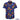 Colorful tropical shirt with floral and animal patterns on a white background