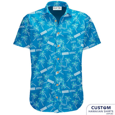 New fun corporate staff shirts custom-designed for the teams at ICM Pacific Pty Ltd. They held a conference at our local Novatel, Twin Waters on the Sunshine Coast. What a kick for us to go for morning beach walk and see them team building in our shirts.