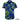 Blue and green floral patterned shirt with 'Island Style Clothing' branding on a white background