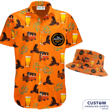 Mount Helena Tavern wanted some funky new custom hospitality uniforms in a modern Aussie look trains, birds, beer and gum leaves. </span></strong></div> <div data-mce-fragment="1"><strong data-mce-fragment="1"><span data-mce-fragment="1"></span></strong><br data-mce-fragment="1"></div> <div data-mce-fragment="1"><strong data-mce-fragment="1"><span data-mce-fragment="1">A colourful addition to their merch line and staff uniforms.