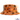 Mount Helena Tavern, WA, 2024 custom bucket hat in bright orange with Bush Chook beer cans, crows, burgers, and gum leaves design.
