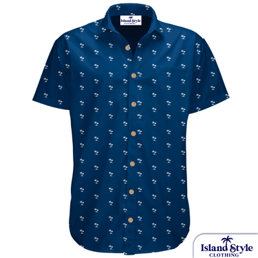 Bar and Hotel staff shirts custom-designed hospitality uniforms for Palm & Pawn Hotel.