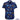 Phoenix Masters Swimming Shirts – Tropical Custom Design featuring swimmer icons, palm trees, and Phoenix logos on a dark blue short-sleeve shirt.