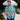 Blue Surfing Santa | Mens & Womens Christmas Shirts