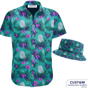 Custom Hawaiian Shirts & Bucket Hat
