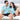 Relaxed couple in Under The Sea mens & womens Hawaiian shirts with marine-themed designs, perfect for matching couple cruise outfits.