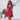 Aussie Christmas Red women's dress with drawstring waist and festive island-themed print, perfect for holiday parties and matching couple sets.