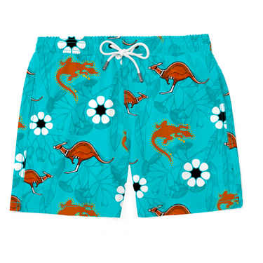 Custom Hawaiian AFD Shorts