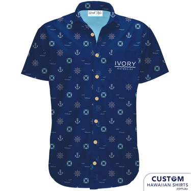 blue hawaiian shirt