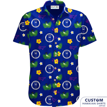 Supplied to the wonderful staff watching over the flights at Brisbane International Airport tower. 100% Cotton Coconut buttons
