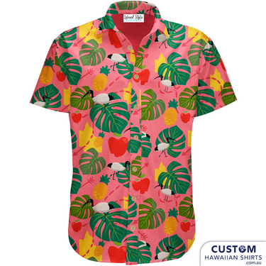 Classic Aussie-designed CONQR - QLD Contingent to Apple Isle Moot. Rovers shirts. 100% cotton 1 x chest pocket Coconut shell buttons