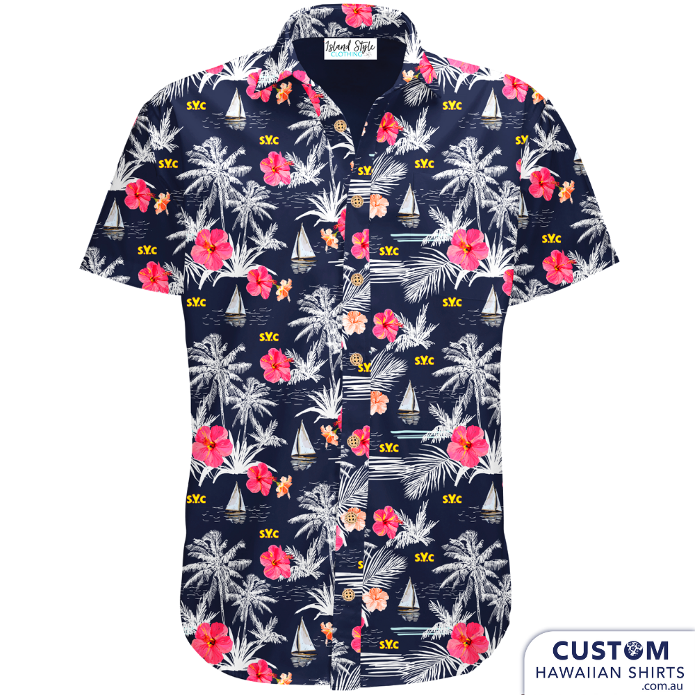 Southport Yacht Club on the Gold Coast had new personalized Hawaiian shirts for staff uniforms and merch to sell to customers. Sail in and order your custom uniforms from ISC today.