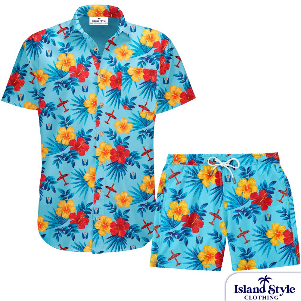 1FTS RAAF Military Squadron – Custom Hawaiian Shirts & Shorts