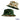 Beige bucket hats with island-themed pattern featuring horses, airplanes, and palm trees on a white background.