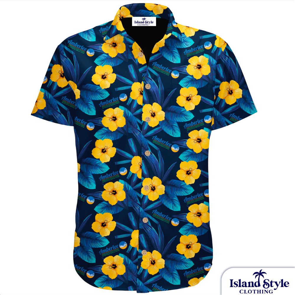 Amberlee Holiday Homes & Accomodation Mens Womens Kids Shirts Uniforms Custom Hawaiian Shirts