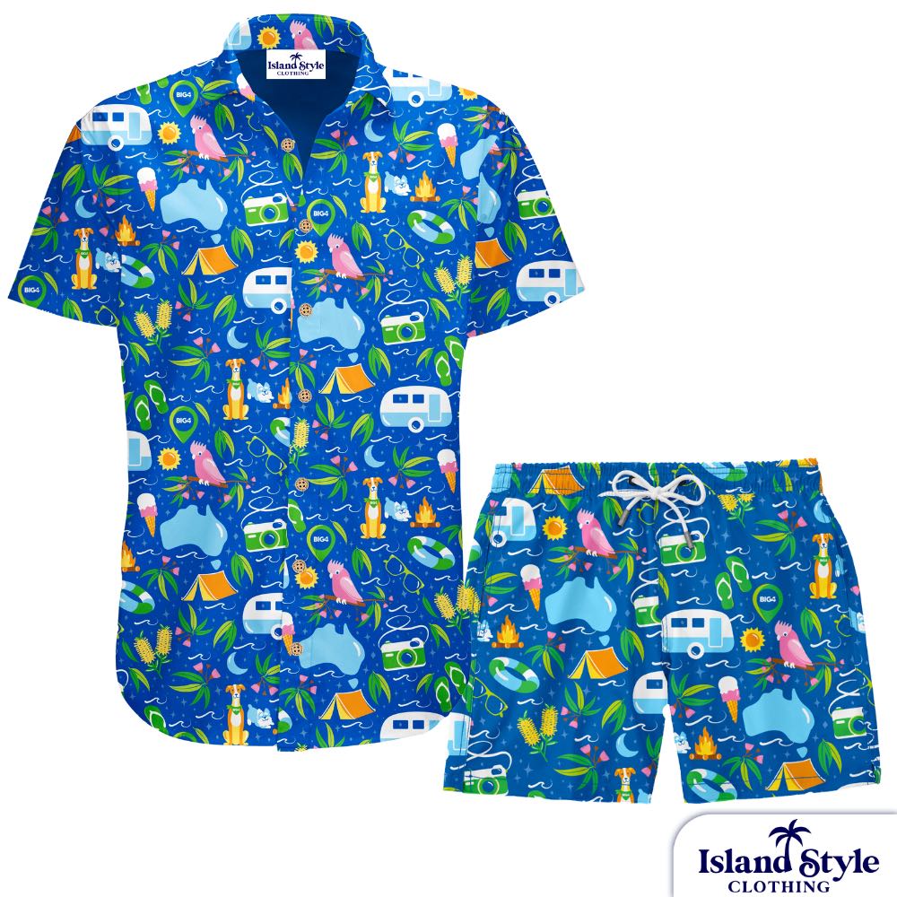 BIG4 Holiday Parks of Australia Custom Hawaiian Shirts