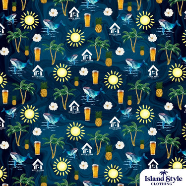 Beach House Hotel Custom Hawaiian Shirts