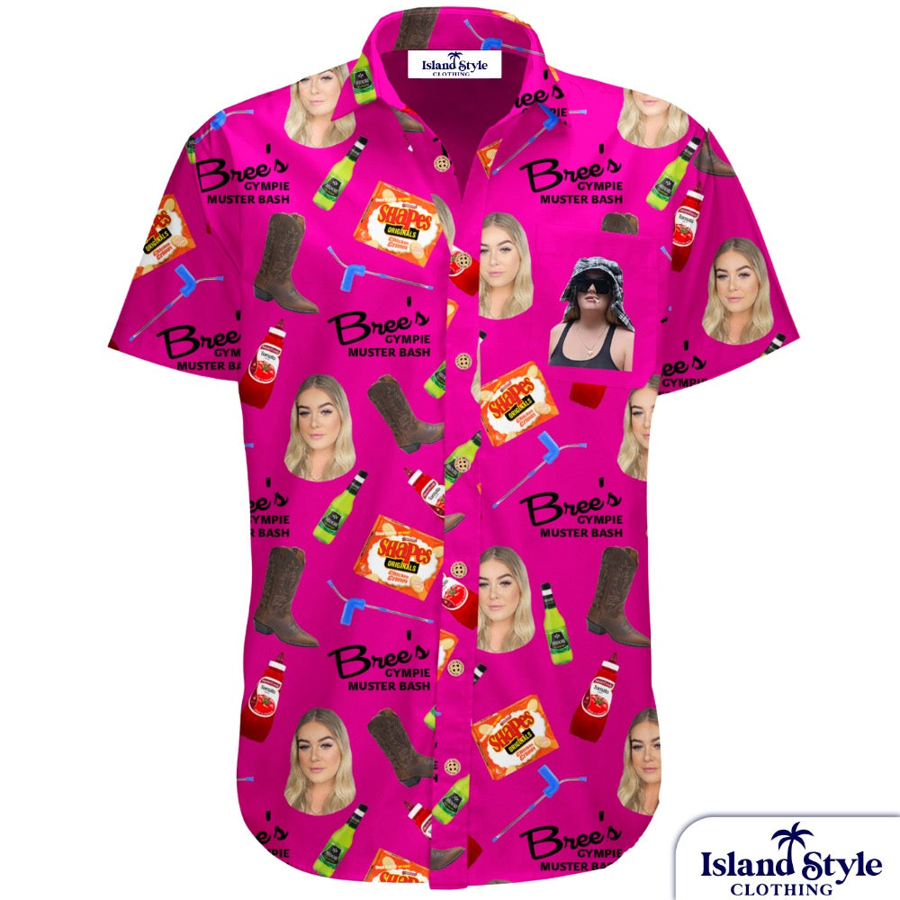 Bree's Gympie Muster Bash Face Custom Shirts