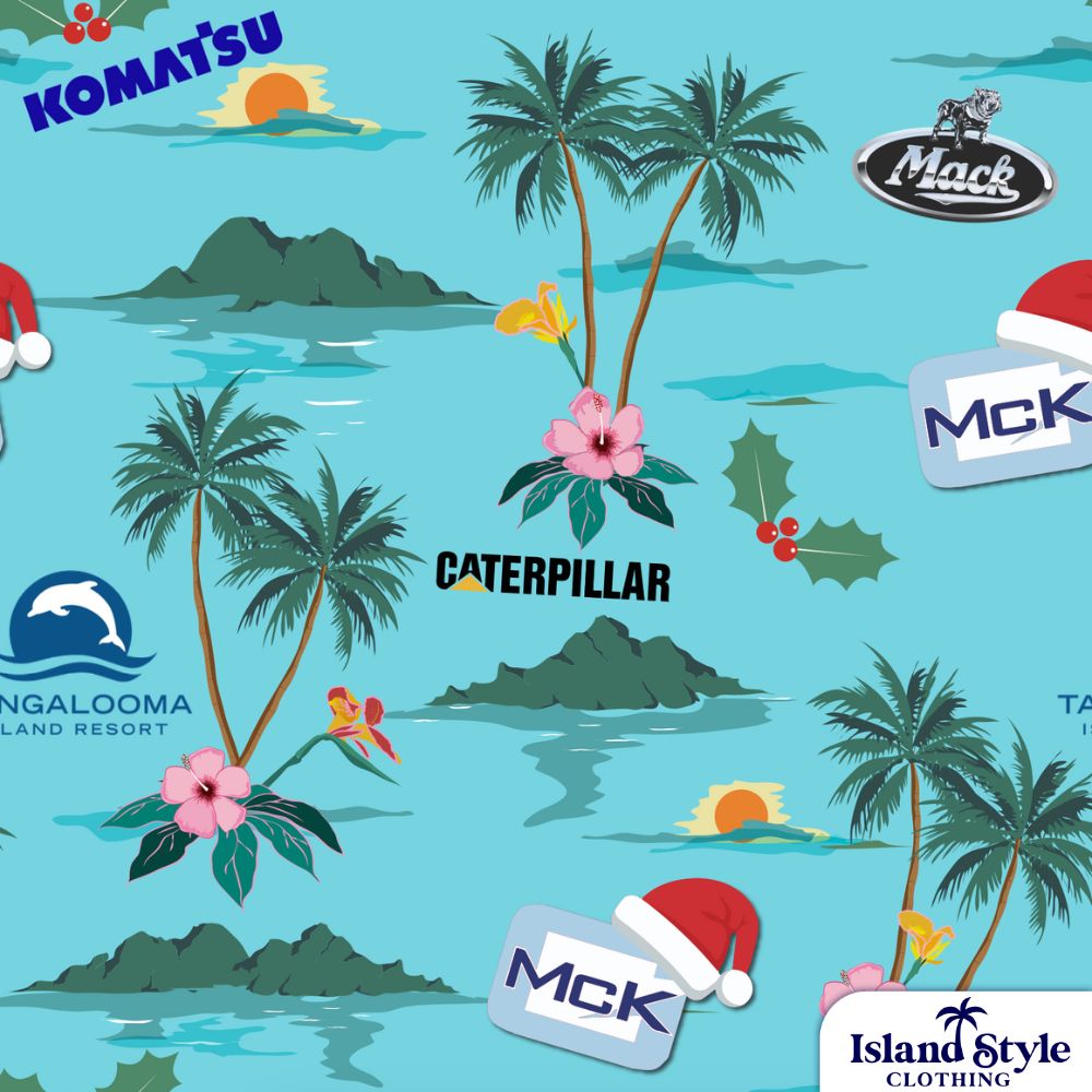 Brendan McKenna Earthmoving | Custom Christmas Hawaiian Shirt