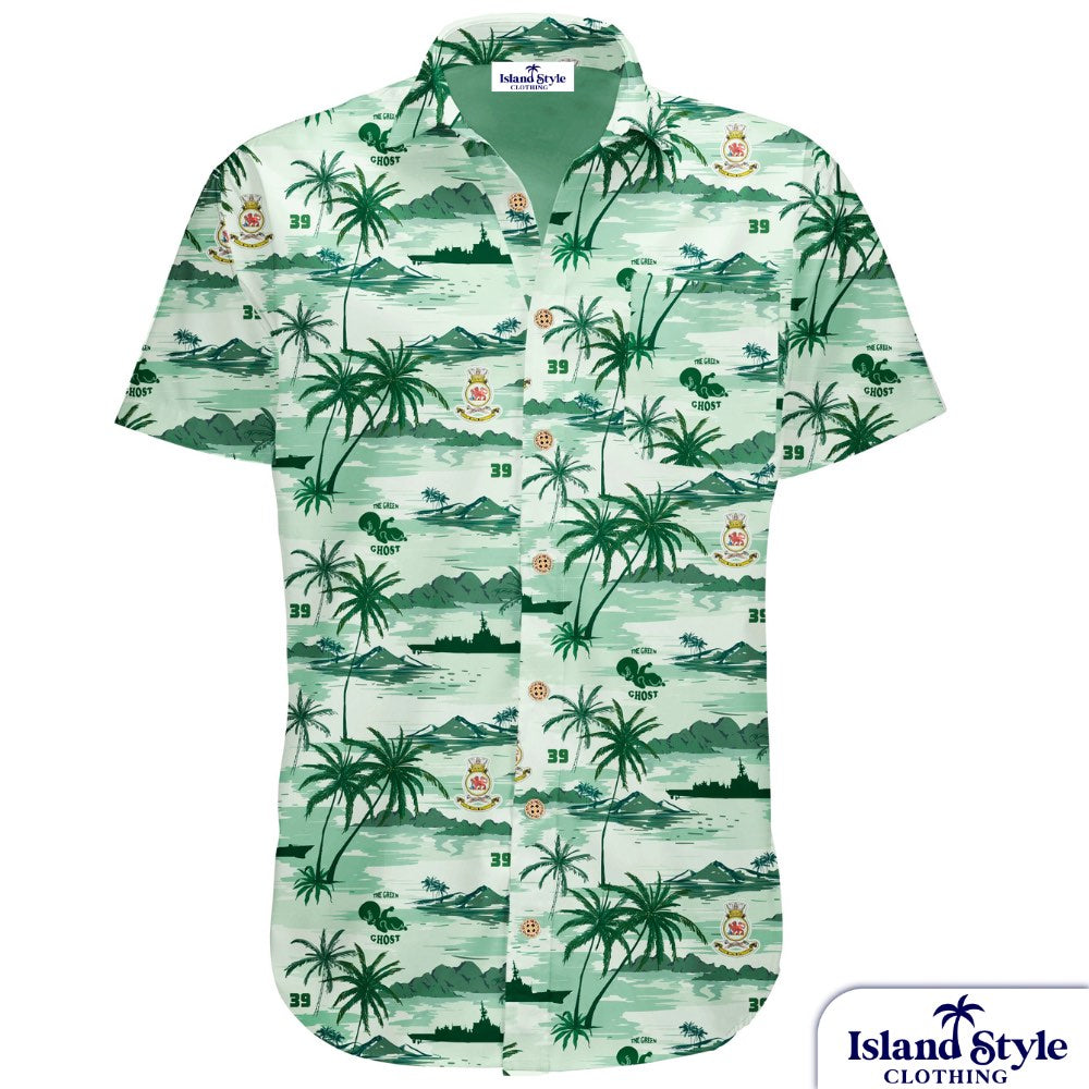 HMAS Hobart Green Ghost Custom Shirts