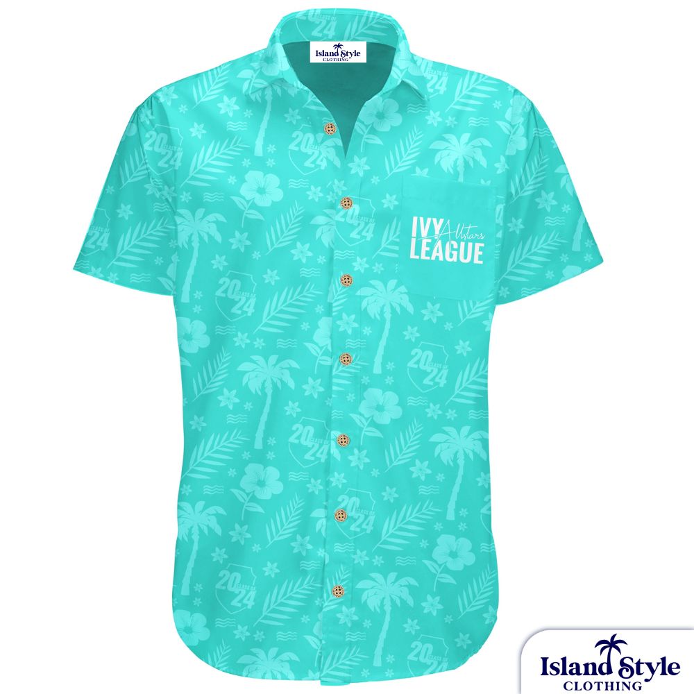 The Ivy League Allstars Dance Studio AACF custom Hawaiian shirt offers a tailored blend of style and functionality.