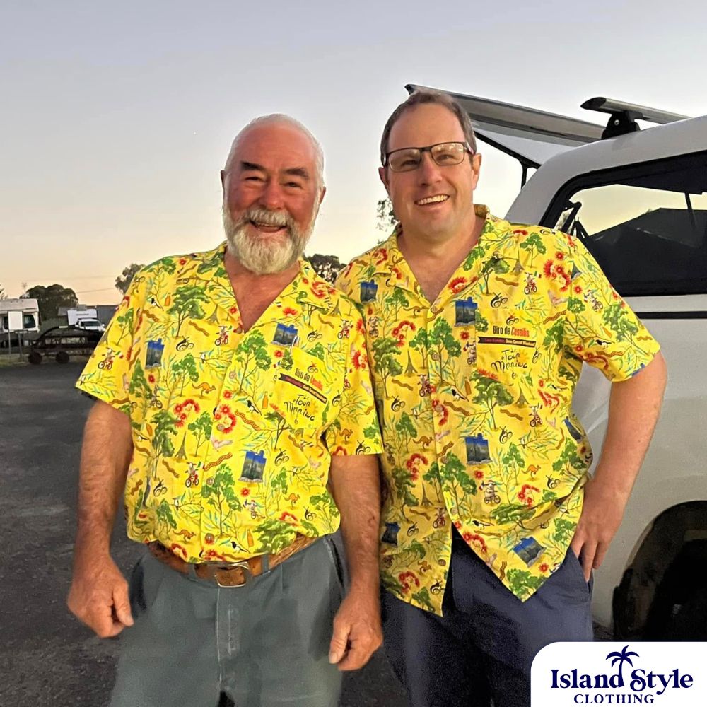 Le Tour De Merriwa Cycling Event, NSW | Mens & Womens Customised Hawaiian Shirts