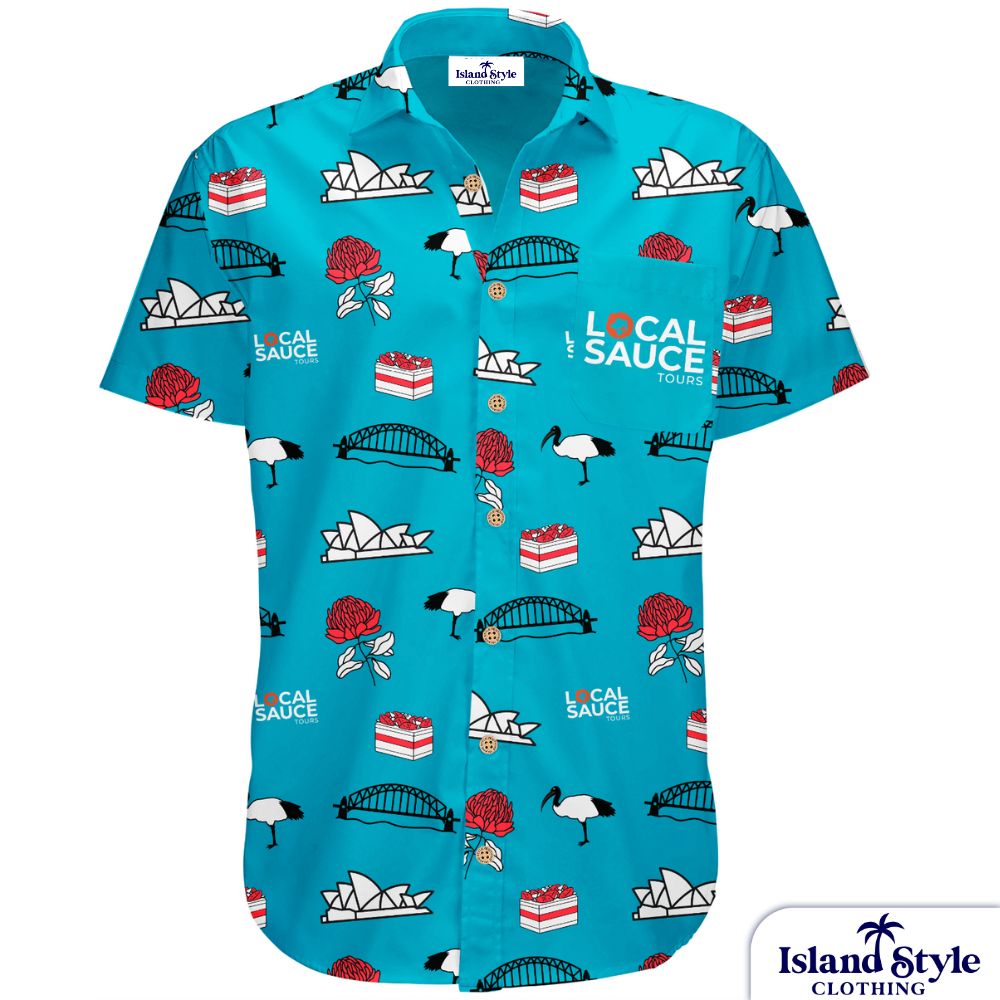 Local Sauce Tours Brisbane | Customised Hawaiian Shirt Uniforms