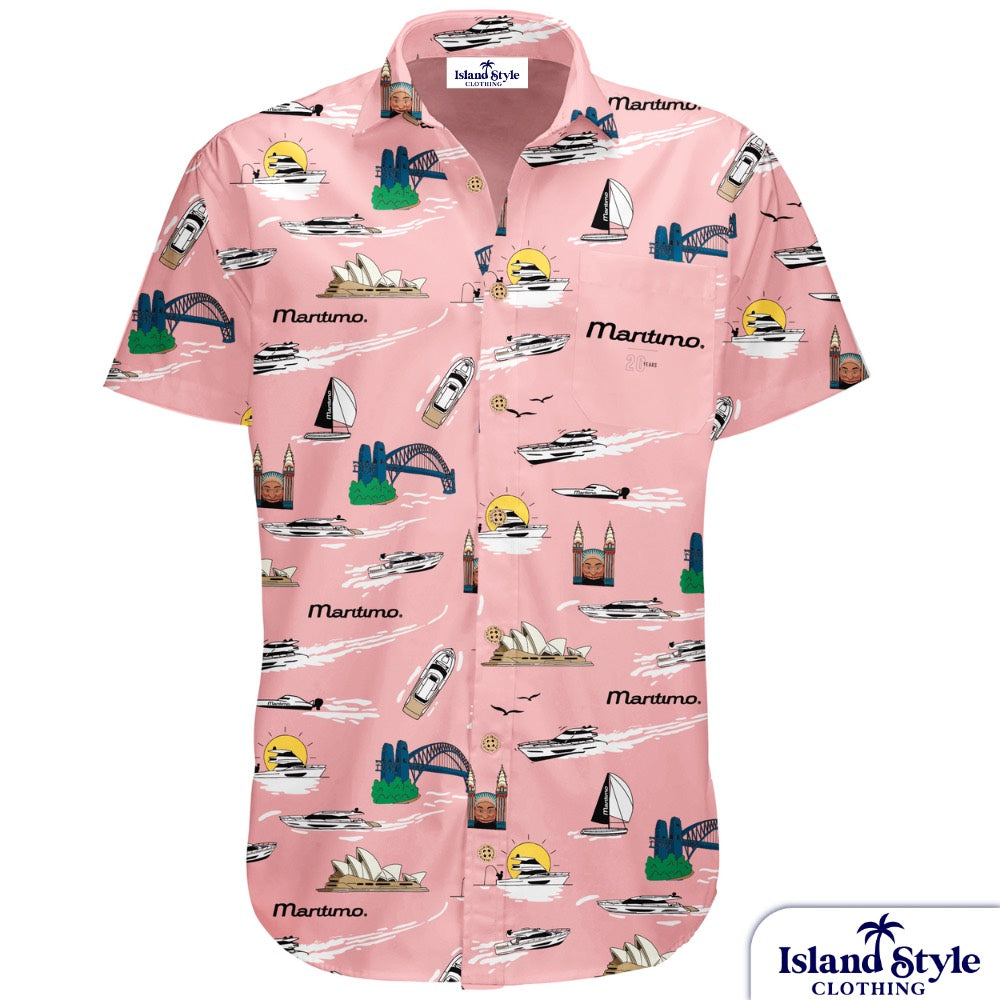 Maritimo Yachts 2024 GC - Custom Hawaiian Shirts