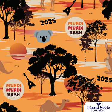 Mundi Mundi Bash 2025 Personalised Group Custom Shirts
