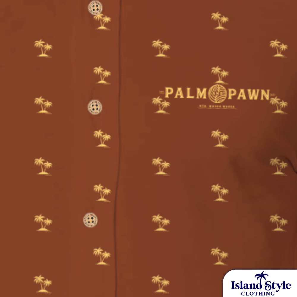 Bar and Hotel staff shirts custom-designed hospitality uniforms for Palm &amp; Pawn Hotel. 