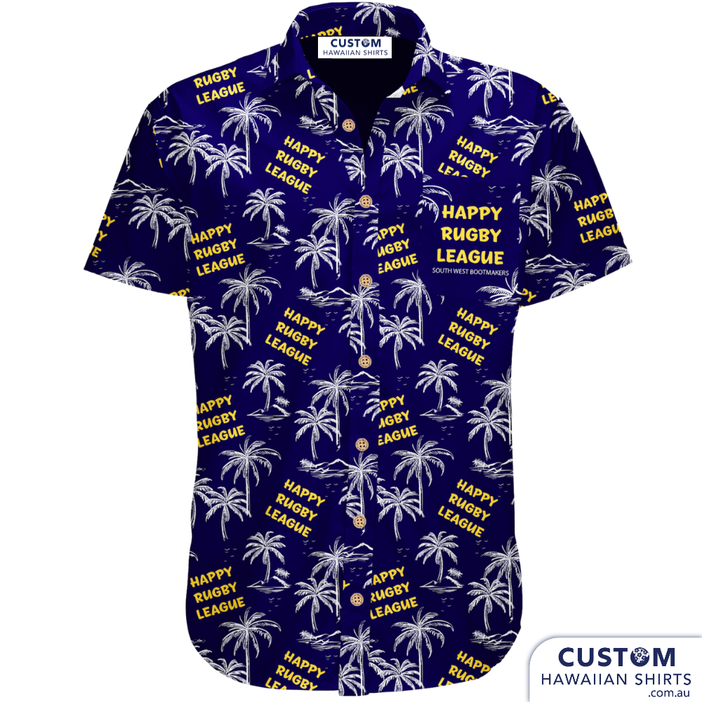 South West Bootmakers Happy Rugby League, WA wanted new Club Shirts.