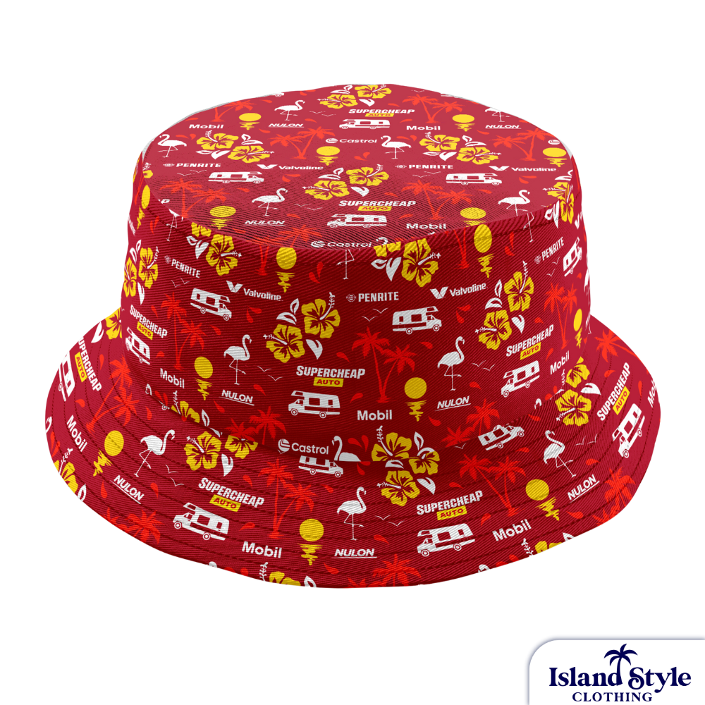 We supplied Super Cheap Auto with some fun Custom Bucket Hats for an Instore Promotional Uniforms for Staff and merch across Australia and New Zealand. Wearable billboards!