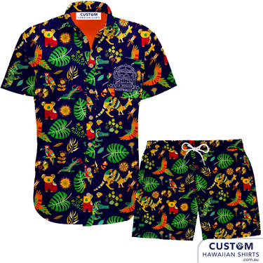 Custom Hawaiian Shirt Uniforms