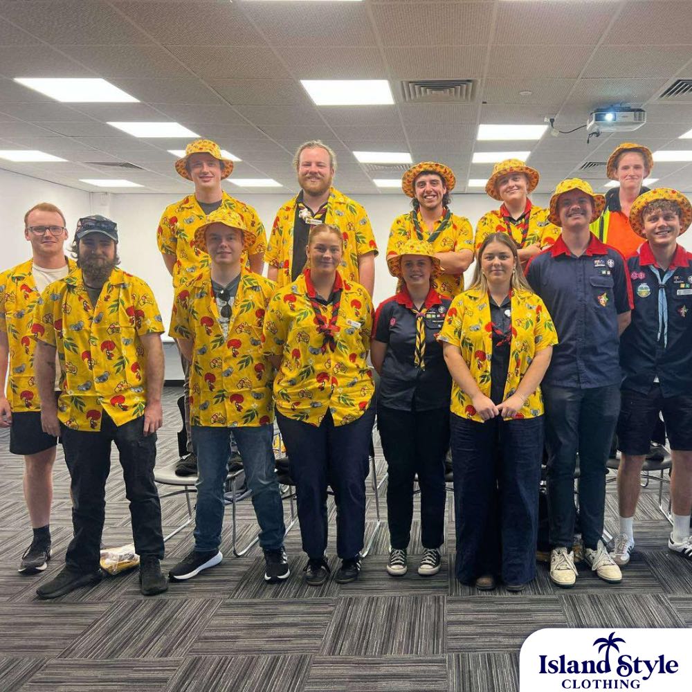 World Scout Moot 2025 – Australian Contingent Custom Shirts, Shorts & Hats