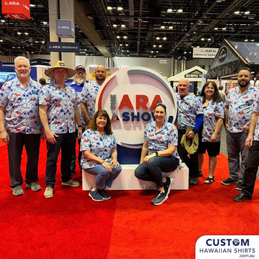 A Tool Shed Inc. Custom Hawaiian Shirt: Where Work Meets the Tropics  A unique blend of professionalism and paradise. This Custom Hawaiian Shirt is more than a uniform; it's a statement. Picture palm trees swaying in serene blue shades, seamlessly intertwined with the tools of the trade and the distinctive A Tool Shed logo.  100% Cotton Mens & Womens Shirts