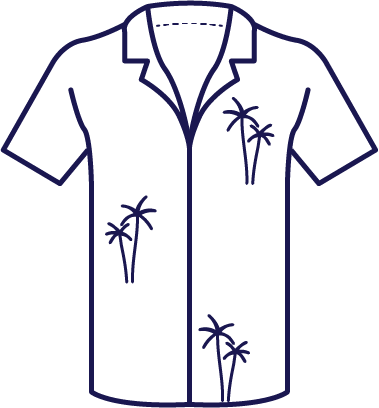 Custom Hawaiian Shirt Icon
