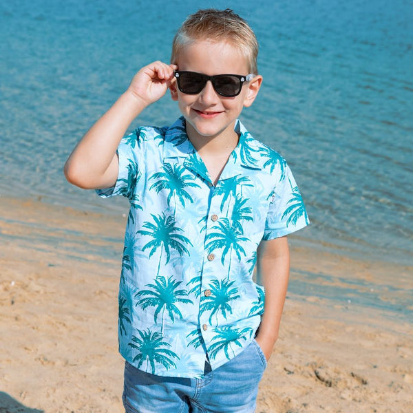 Beach Theme Dress For Kids Moana Hawaiian Shirt Boys Boy's Hawaan