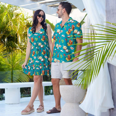 Couples Matching | Matching Hawaiian Outfits Island Style Clothing Couples Matching | Matching Hawaiian Outfits Island Style Clothing