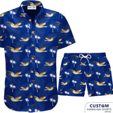 These chaps deal with busy patterns every day. Simplicity and affable Australian style was key to this design. We reckon it'll takeoff. 452 SQN, Air Traffic Controllers - Off-Duty Shirts & Shorts Set for Aussie Airforce. They wanted them distinctly Australian and to include their kookaburra. Off Duty Essentials!