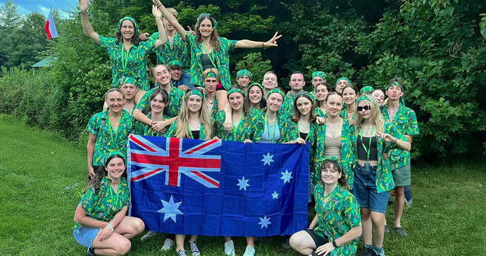 scouts hawaiian shirts custom hawaiian shirts unique designs units crew rovers australian contingents world moot jamboree events