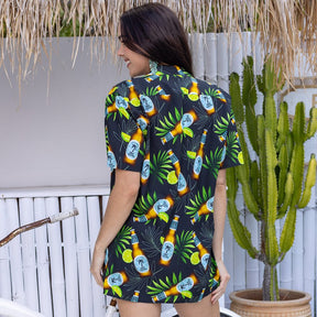 When the warm weather rolls around there is no better time to chuck on a sick shirt and get amongst it! Whether it’s days at the beach, nights out with friends or festivals, groovy beer shirts are always on the money when it comes to style.