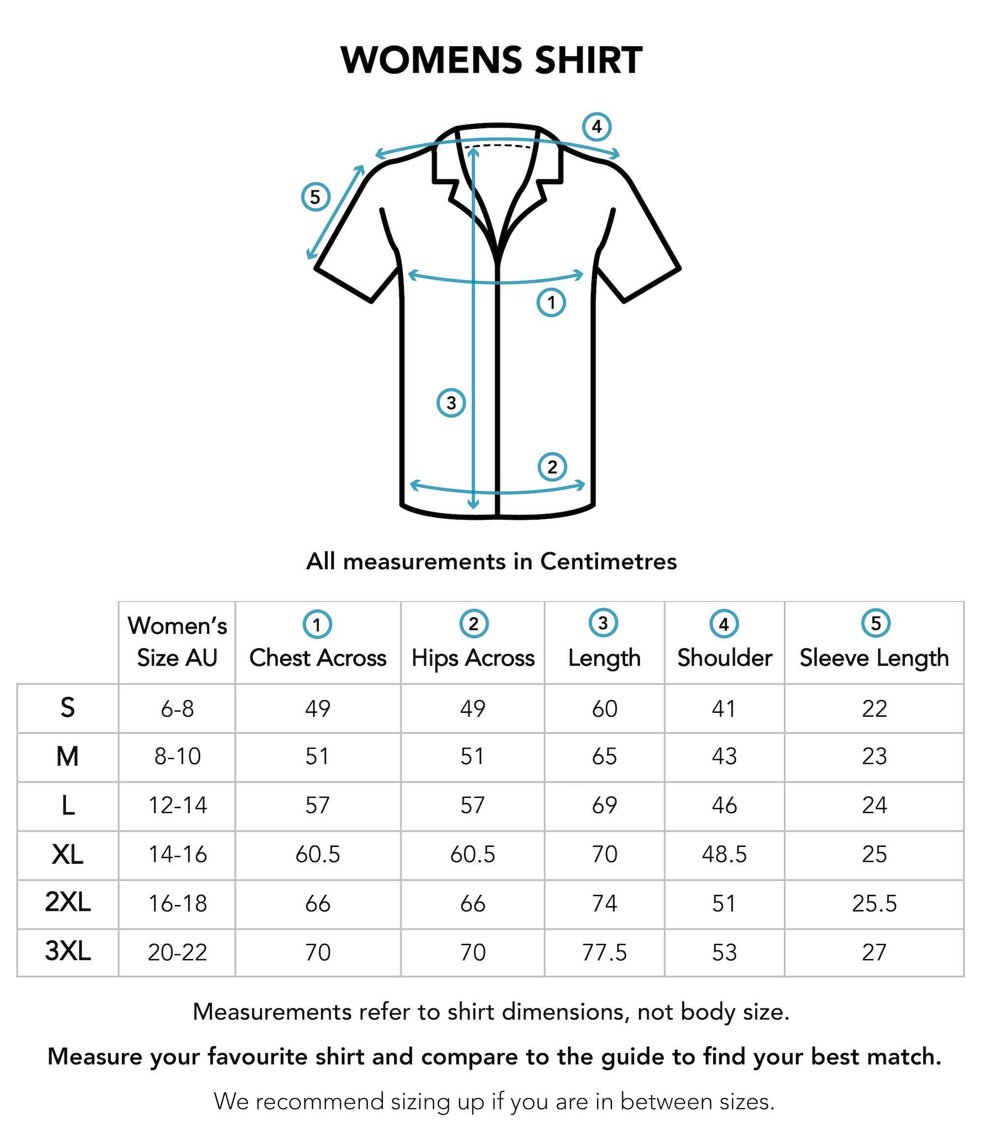 Size Chart Island Style Clothing size-chart-island-style-clothing