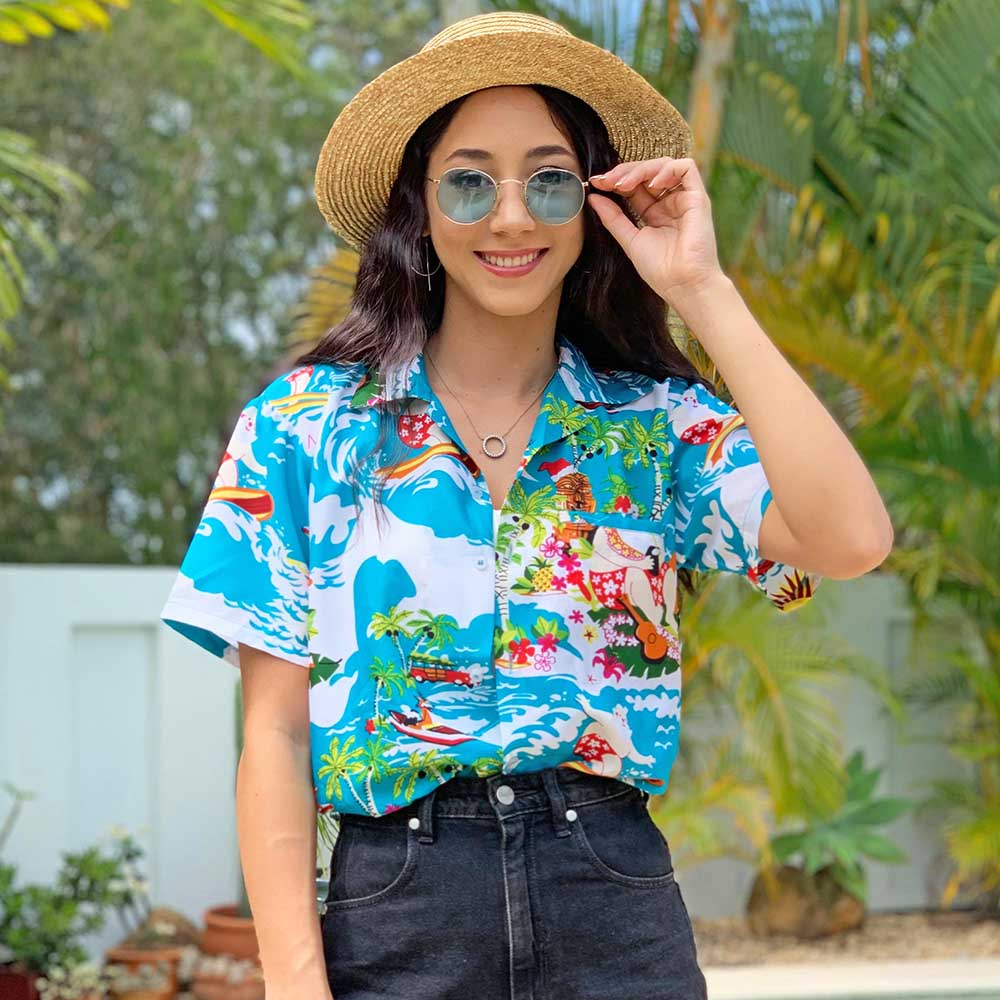 Hawaiian polo for girls shop