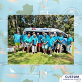 Coochiemudlo Island Progress Association Inc - also Volunteer Bus Drivers and Island welcoming committee, in Morton Bay Qld wanted some snazzy new 'Island Vibed'  custom uniforms for their volunteer bus drivers. What absolute legends!