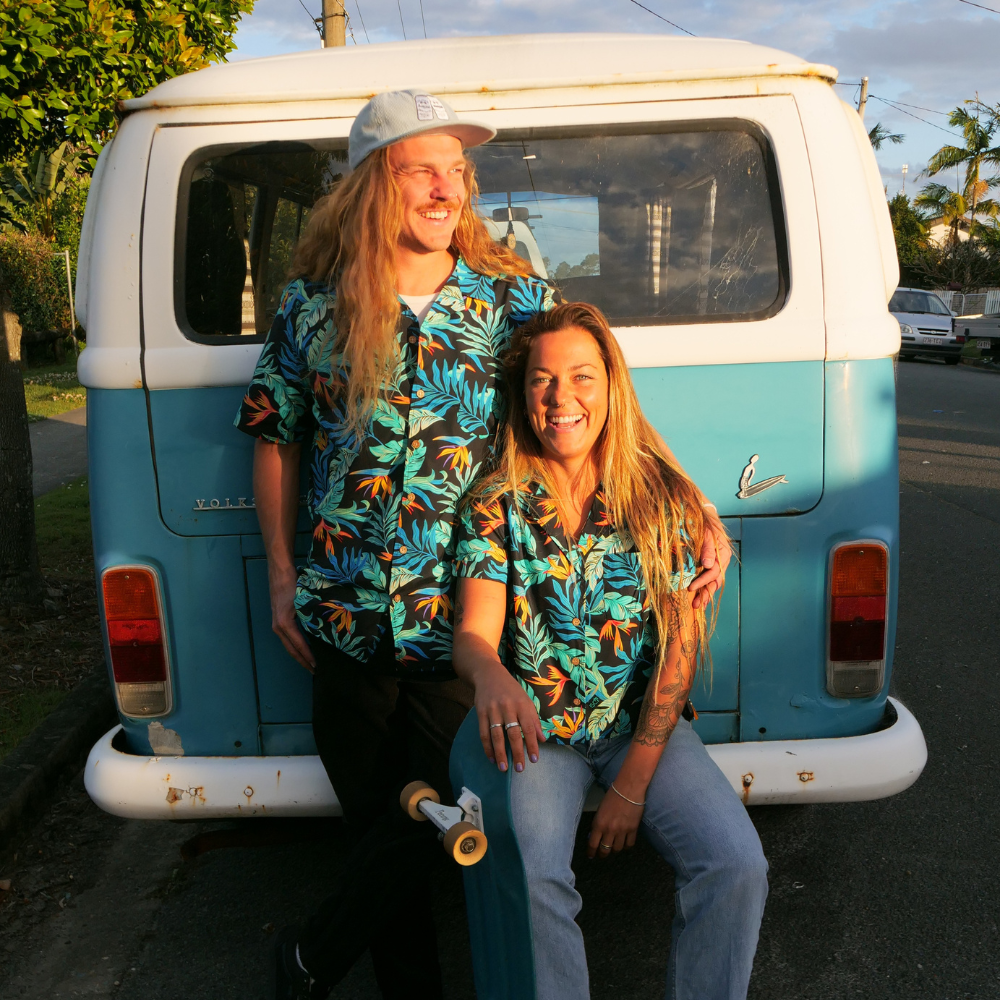 Is the radiator broken? No, these threads are just HOT! . Stake your claim and assert style dominance in this exact matching couple set. It's groovy, fun and super soft! Matching swim shorts, and plus size shirts are available.