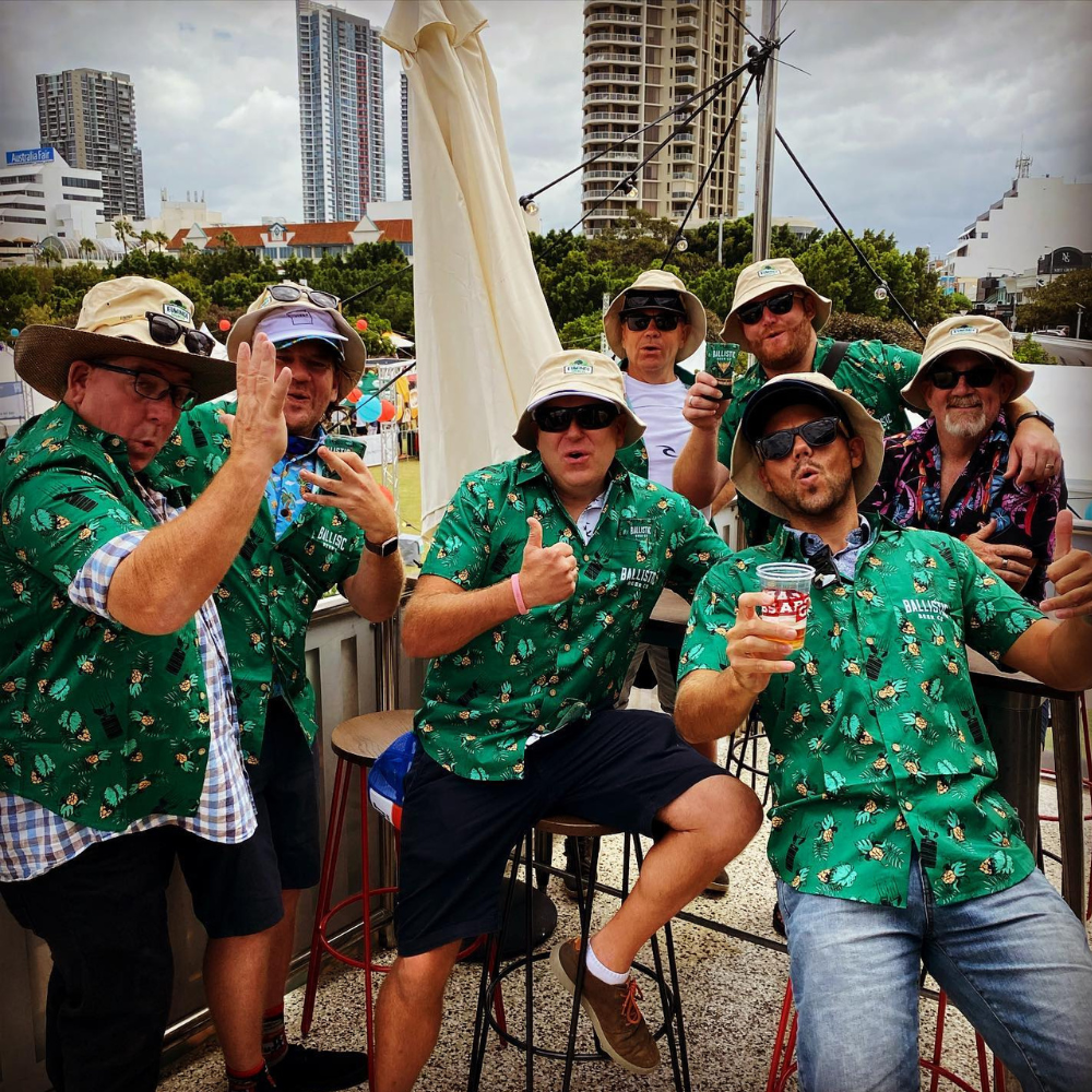 Ballistic Beer Co - Hawaiian Shirts & Bucket Hats