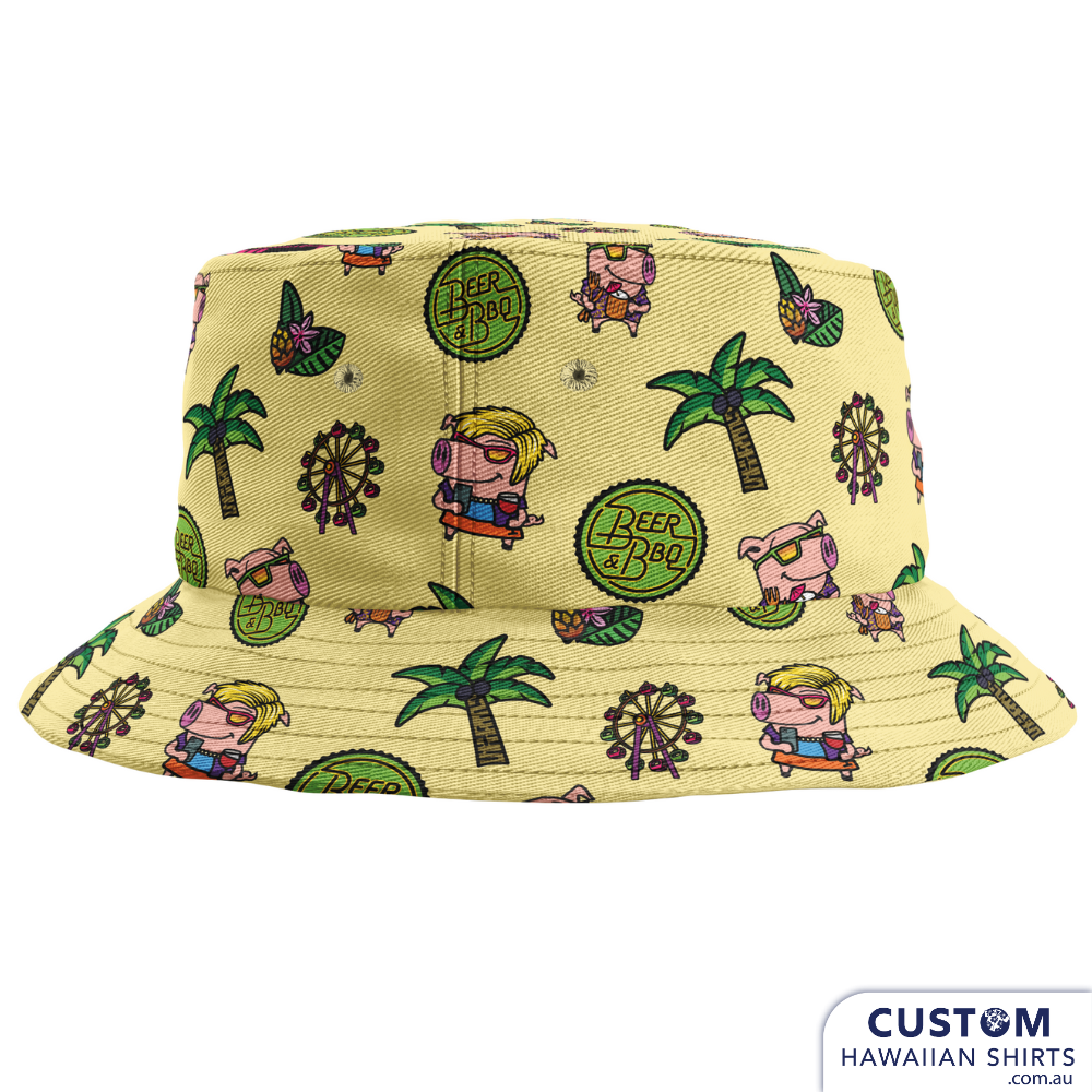 Beer & BBQ Festival - Custom Bucket Hats